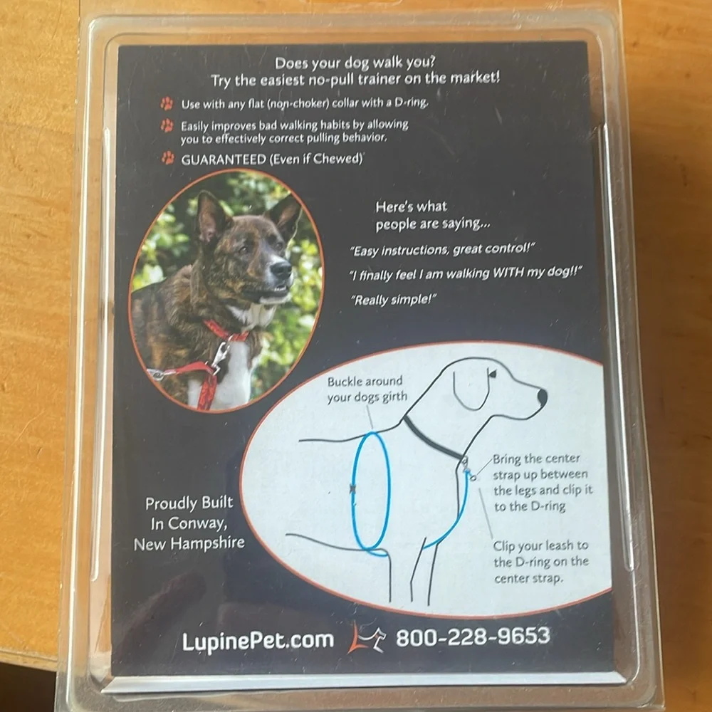 Lupine No-Pull Training Harness 14”-24”